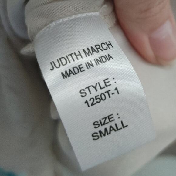 Judith March Blouse Off Shoulder Embroidered Aztec Southwest Small - Picture 4 of 5